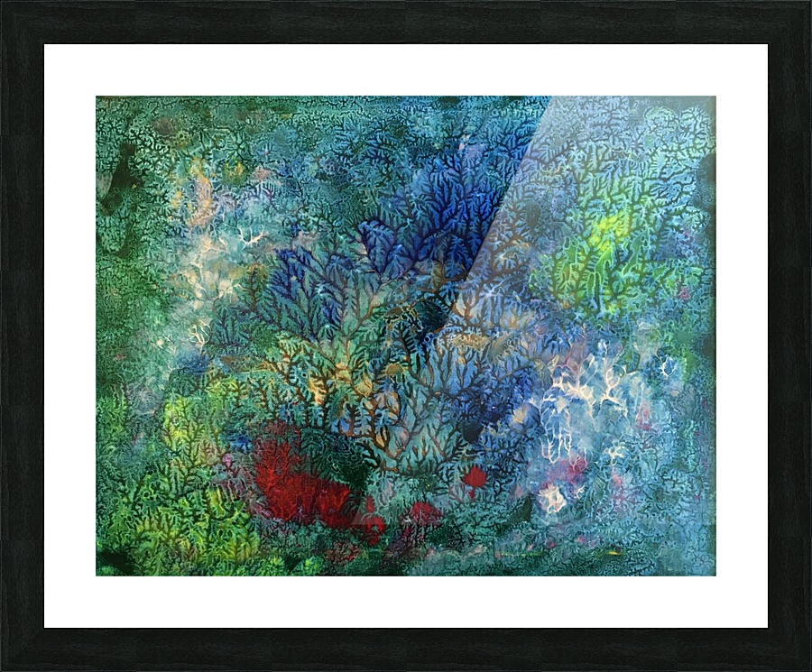 The Reef Picture Frame print
