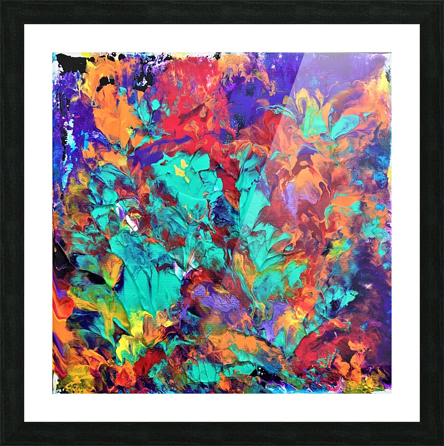 Bouquet Picture Frame print