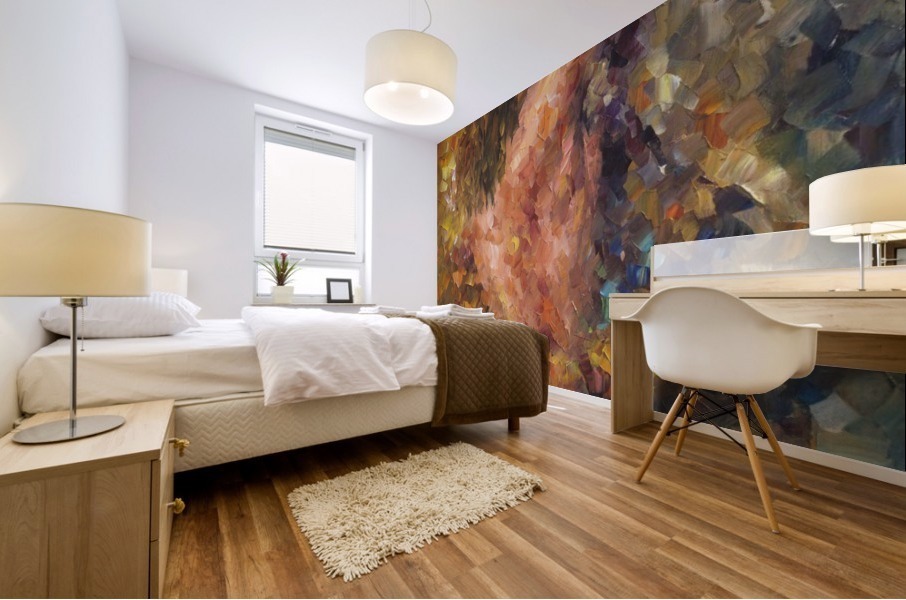Hug Mural print