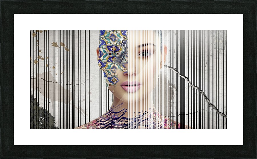 Portrait Picture Frame print