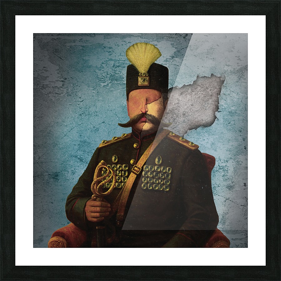 Shah Picture Frame print