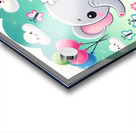 A cute cartoon elephant Acrylic print