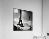 Eiffel Tower in the Mist – Classic Parisian Elegance Acrylic Print