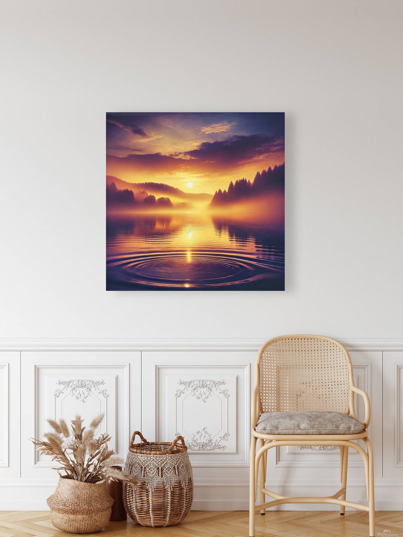 Dreamy landscape Reproduction