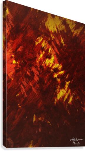 Brushed 48 Garnet 2x3 Canvas Print