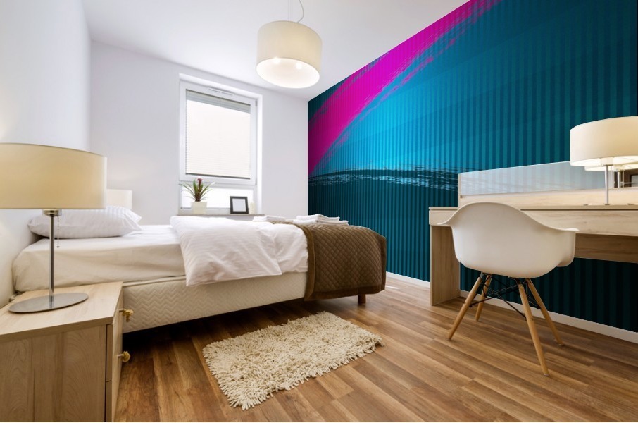 Brushed 51b 1x1 Mural print