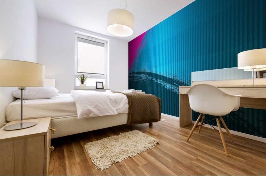 Brushed 51b 1x2 Mural print