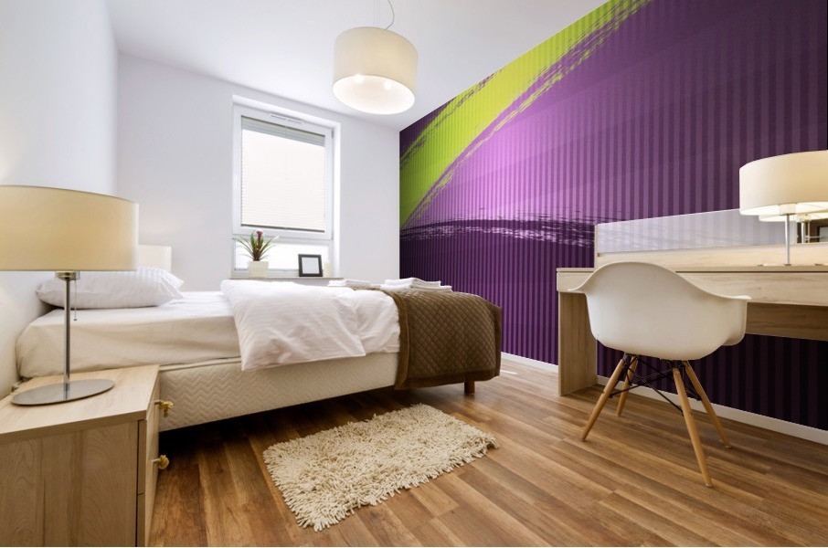 Brushed 51a 1x1 Mural print