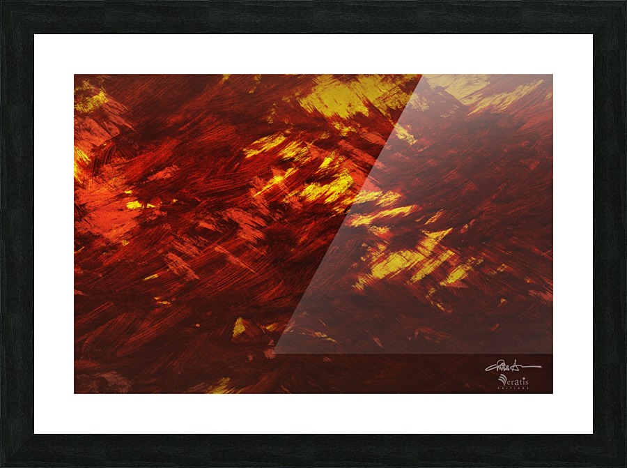 Brushed 48 Garnet 3x2 Picture Frame print