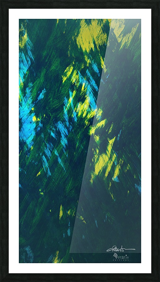 Brushed 48 Forest 1x2 Picture Frame print