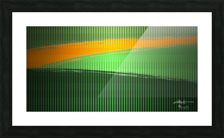 Brushed 51c 2x1 Picture Frame print