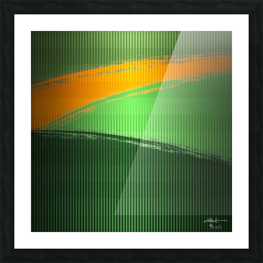 Brushed 51c 1x1 Picture Frame print