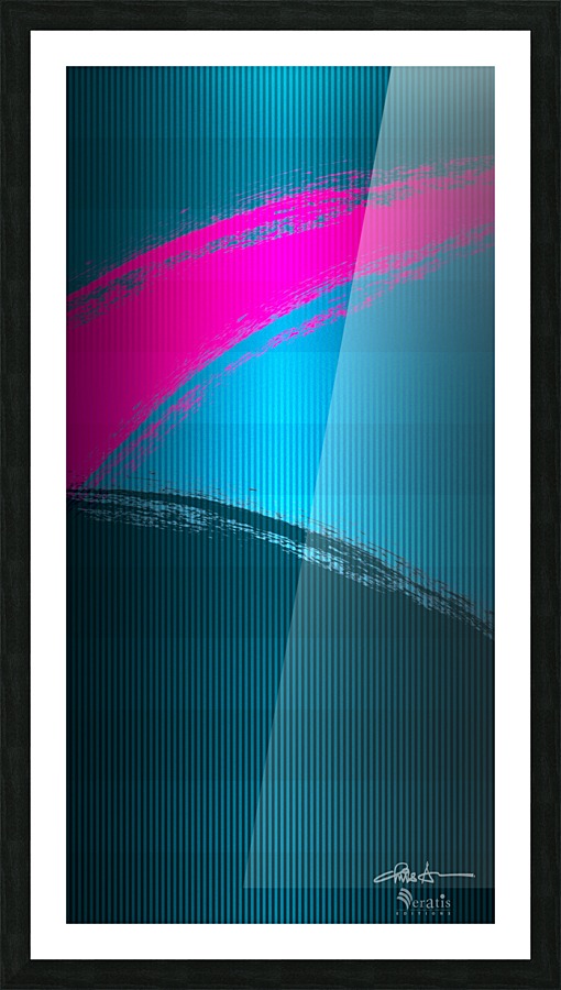 Brushed 51b 1x2 Picture Frame print