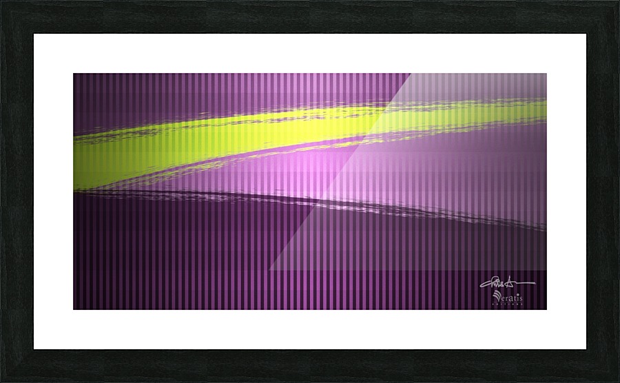 Brushed 51a 2x1 Picture Frame print