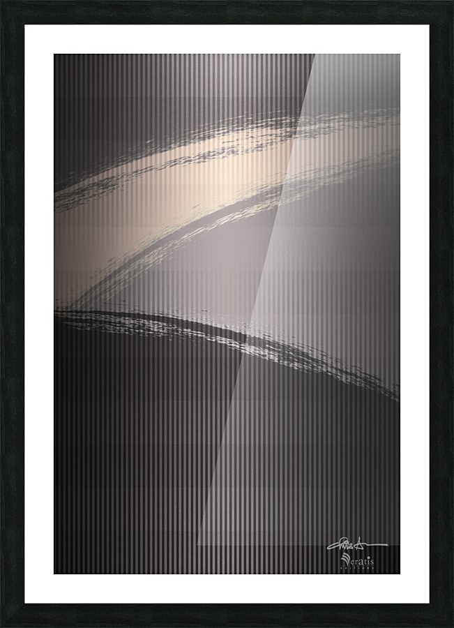 Brushed 51h 2x3 Picture Frame print