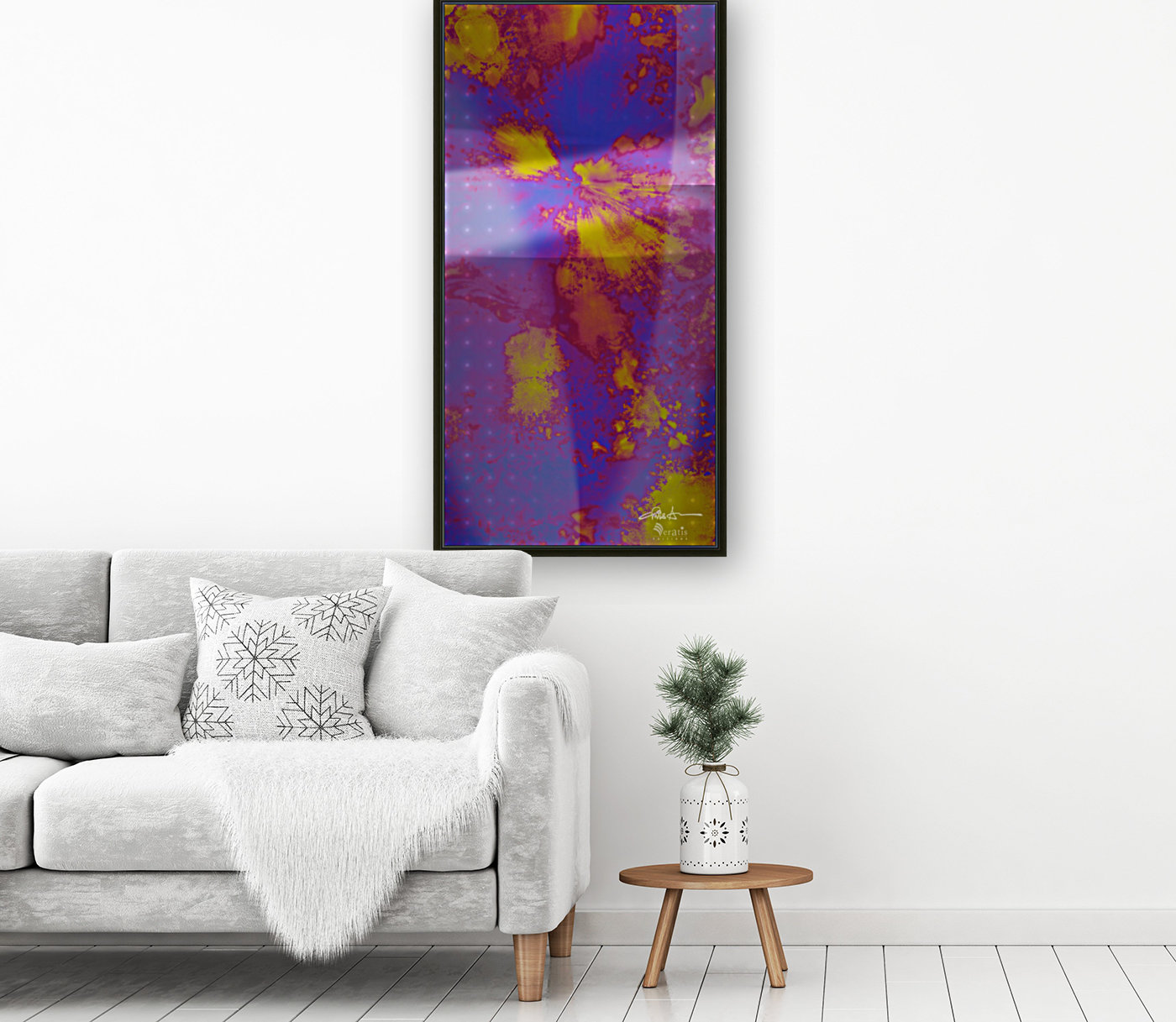 Form & Ether in Violet 1x2 Reproduction