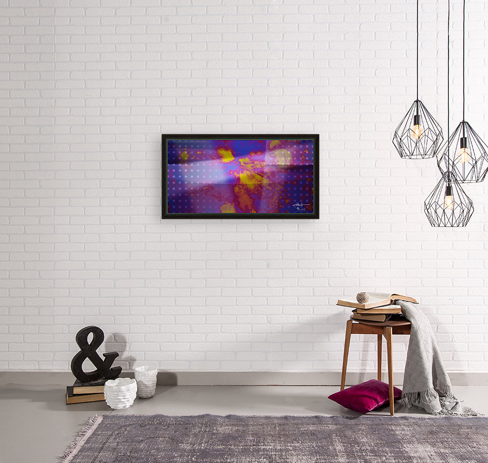 Form & Ether in Violet 2x1 Reproduction