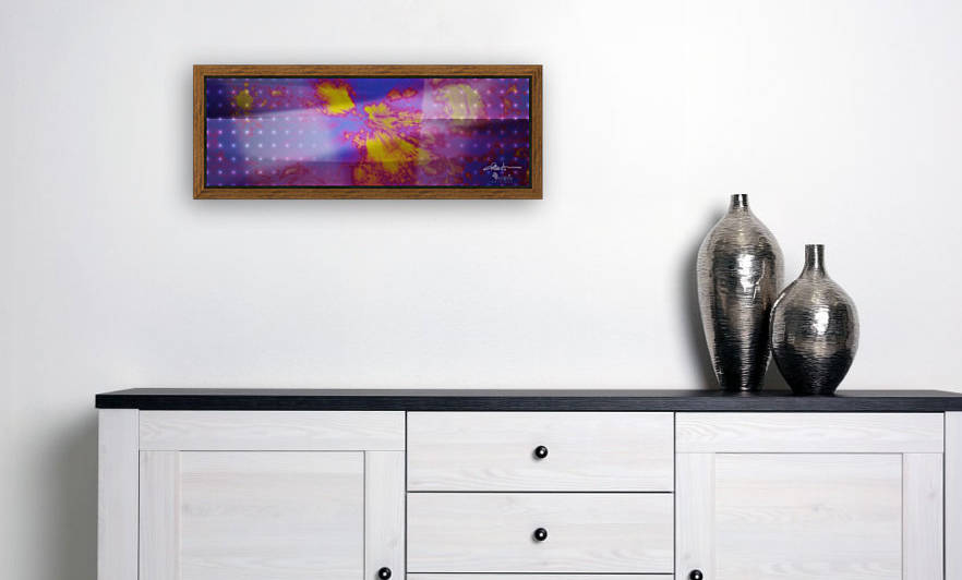 Form & Ether in Violet 3x1 by Veratis Editions