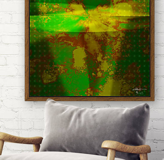 Form & Ether in Emerald 1x1 by Veratis Editions