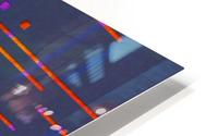 Data Streams in Red & Blue 3x2 HD Metal print