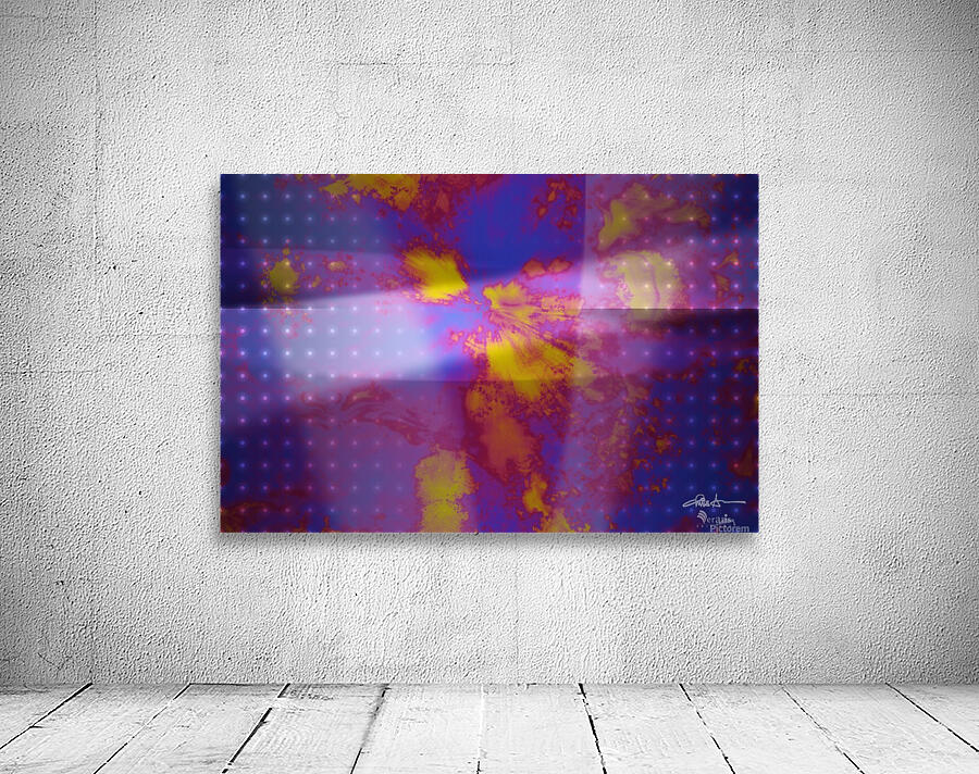 Form & Ether in Violet 3x2 Wall Preview
