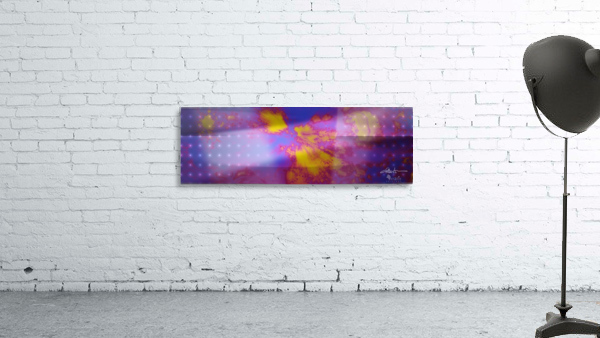 Form & Ether in Violet 3x1 Wall Preview
