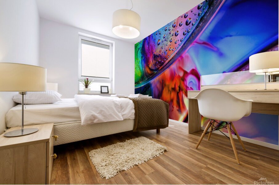 WORLDS APART Mural print