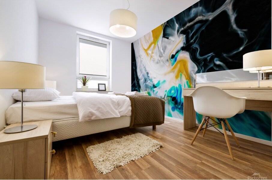 WAVES Mural print