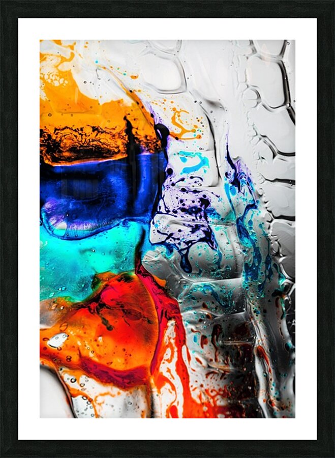 Hue Tracks Picture Frame print