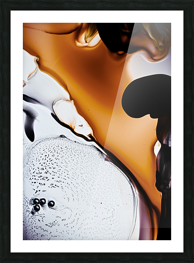 CARAMEL FRAP Picture Frame print