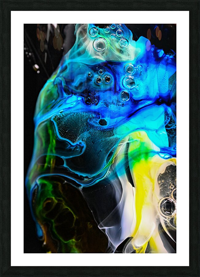 BREATHE Picture Frame print