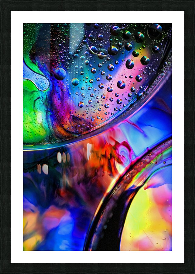 WORLDS APART Picture Frame print