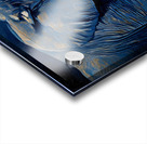 African Elephant in Blue Tones Gicl e Print 3210 Acrylic print