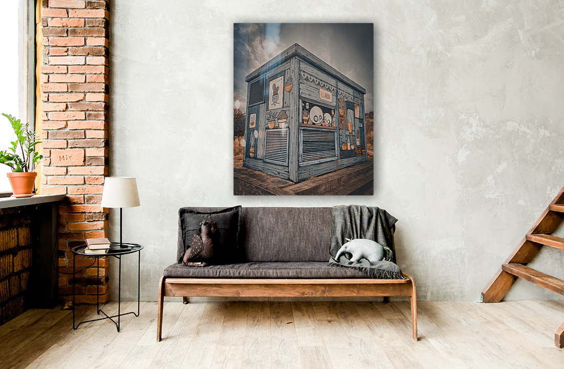 Electric House Paint Reproduction