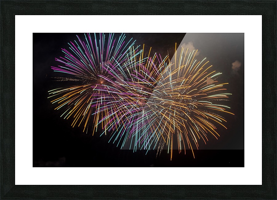 Fireworks 1 Picture Frame print