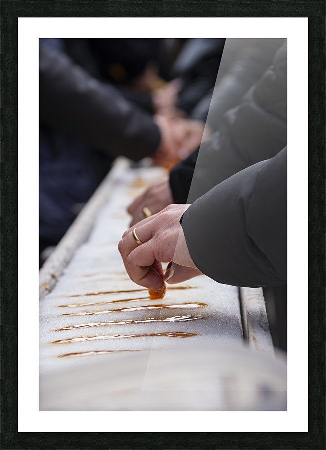 CABANE A SUCRE Picture Frame print