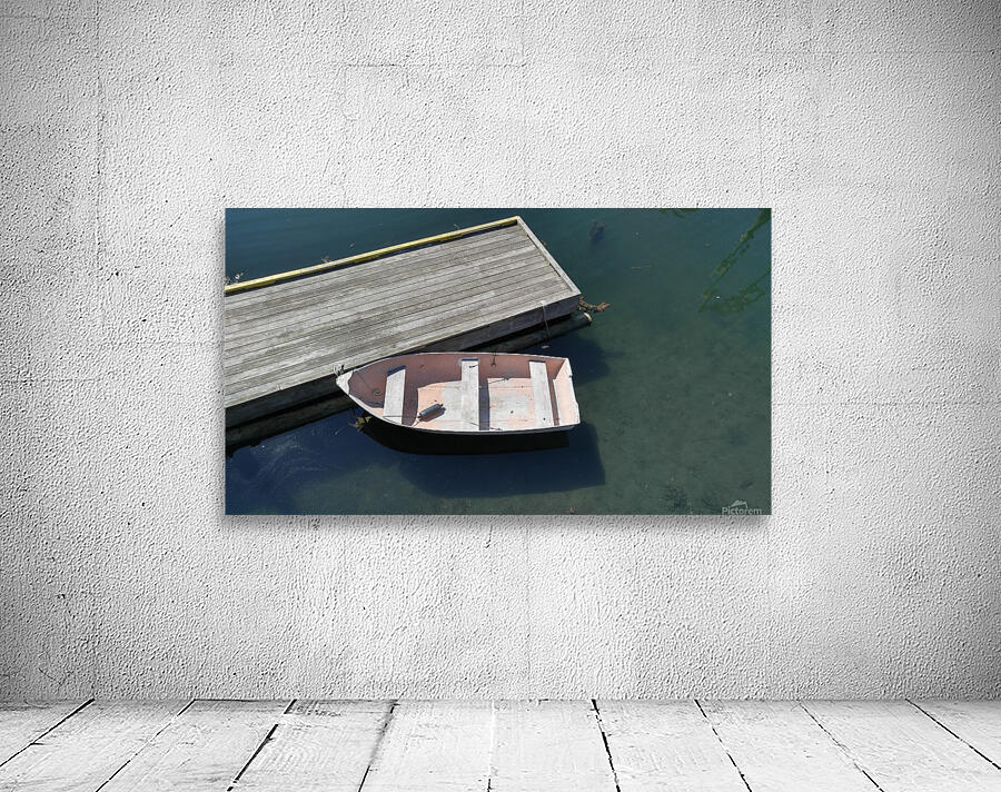 Lonely Boat Wall Preview