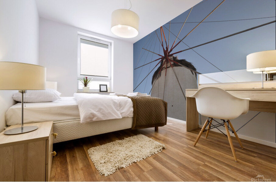 Windmill Mural print