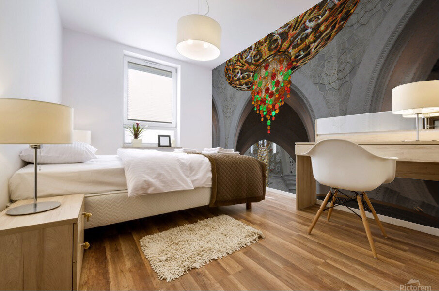 Chandeliers Mural print