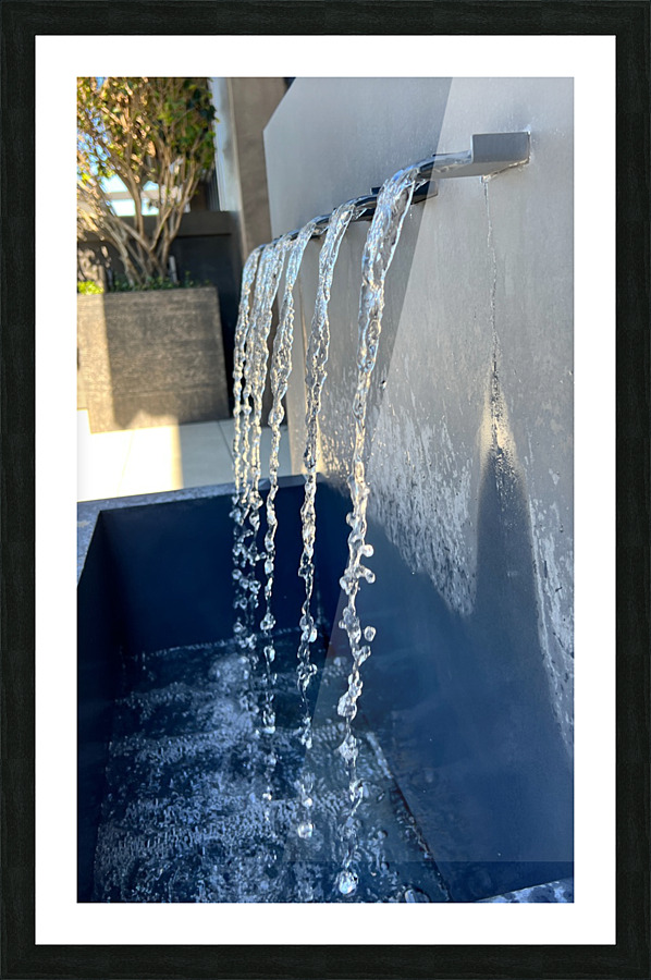 Fountain Picture Frame print