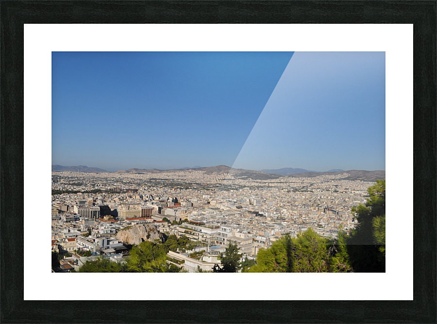 Birds Eye View Picture Frame print