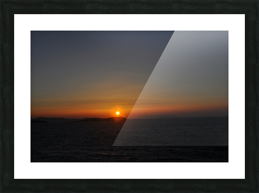 Sunrise Picture Frame print