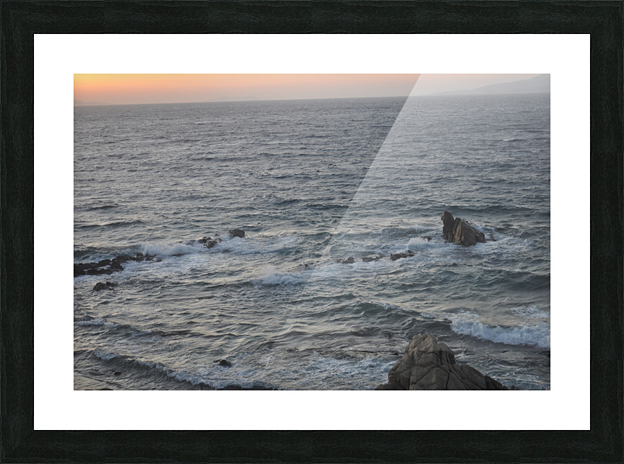 Frolicking Waves Picture Frame print