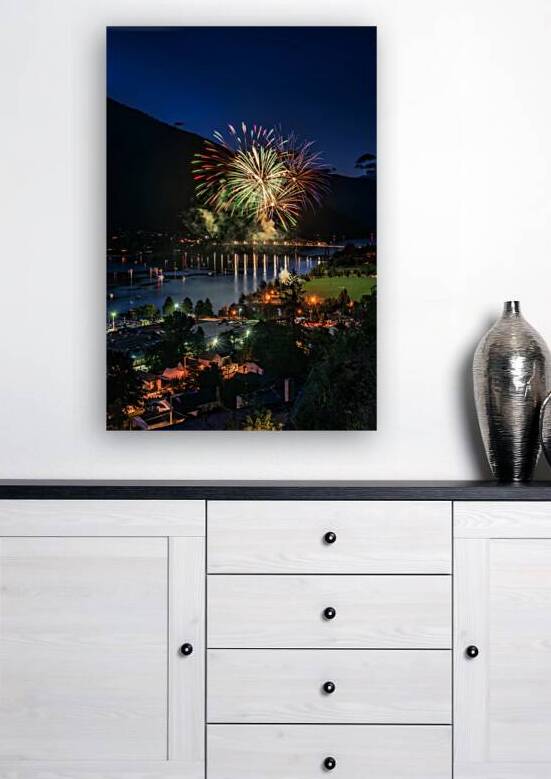 Lights Above BOB: Canada Day in Nelson by Carlos Rubio