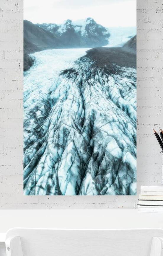 The Spine of Ice – Svinafellsjokull Glacier Iceland by Carlos Rubio