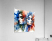 Faces Impression acrylique