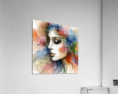 Face Acrylic Print