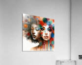 faces Acrylic Print
