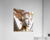Porcelain humanoid angel 1.8 Acrylic Print