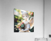 Porcelain humanoid angel 1.6 Acrylic Print